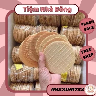 Bánh quế tròn, bánh đa quế cổ truyền  (gói 50~60 miếng)