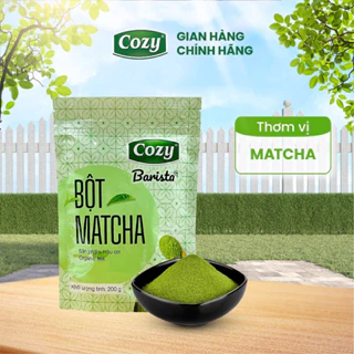 Bột Trà Xanh Matcha Cozy Barista gói 200g