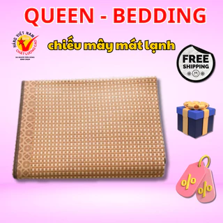 Chiếu Điều Hòa Sợi Mây Tổng Hợp Nhiều Kích Thước 1m, 1m2, 1m4, 1m6, 1m8 Siêu Thoáng Mát