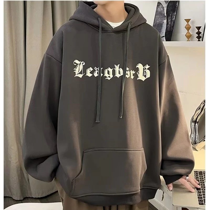 Áo Hoodie Form Rộng Nam Nữ In Tròn - Azura Store