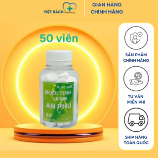 Viên muối An Phú pha lọ 50 viên