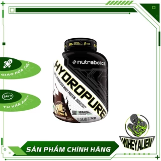 HYDROPURE  Sữa Dinh Dưỡng Tăng Cơ Bắp Nhanh NUTRABOLICS HYDROPURE 4.5LBS 2.1KG Từ Canada