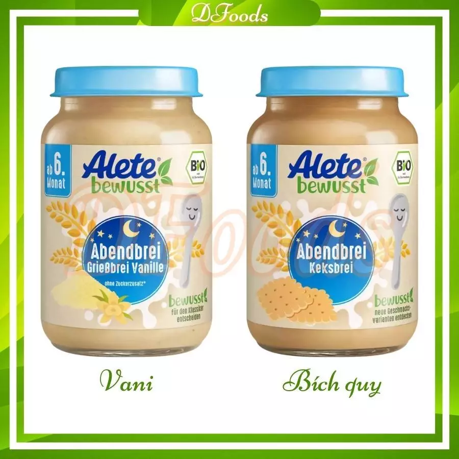 1 Lốc 6 hủ Hũ dinh dưỡng Alete ăn liền cho bé từ 6m 190g