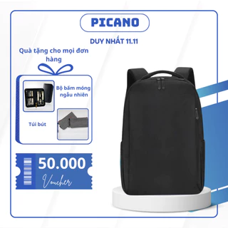 Balo nam đựng laptop cao cấp, balo công sở, balo đi học, đi làm đa năng chống thấm siêu bền Picano BLP612