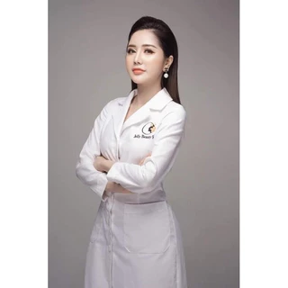 Áo Blouse Cao cấp vải Kaki Chun cao cấp cho bác sĩ, Thẩm mỹ viện, Spa hàng chất lượng cao