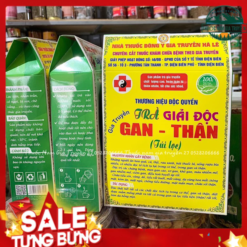 ✅[CHÍNH HÃNG]Trà Giải độc gan thận Hà Chiên-Đào thải các chất độc tích tụ trong cơ thể,gan thận-Thuốᴄ Nam Gia Truyền 27