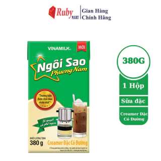 [Date T4/25] Sữa Đặc Có Đường Ngôi Sao Phương Nam Hộp Giấy 380g