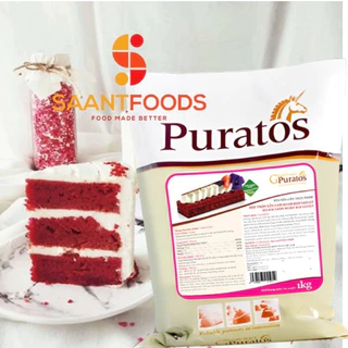 Bột Trộn Sẵn Làm bánh Red Velvet - 1Kg