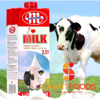 Sữa Tươi Ba Lan Mlekovita 3.5% Béo (Hộp) -1L