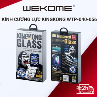 [CHỐNG NHÌN TRỘM] Kính Cường Lực KingKong WEKOME Chính Hãng Full MÀN Chống Vỡ Viền cho 8Plus/X/XsMax/11ProMax/12ProMax