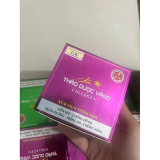 KEM MỤN THÂM SẠM THẢO DƯỢC VÀNG COLLAGEN 15g