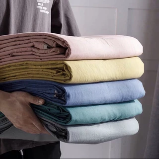 Vỏ chăn Cotton Tici kích thước 2m2x2m đã có dây buộc 4 góc