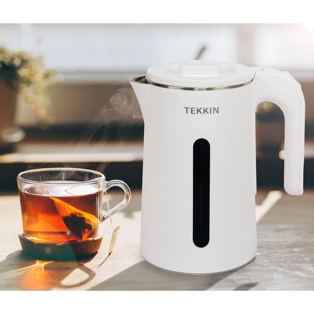 Ấm Siêu Tốc Tự Ngắt INOX 304 Cao Cấp TEKKIN TI-2868 Dung Tích Lớn 2.3L ( dung tích sử dụng 1.8L) Bảo Hành 12 Tháng