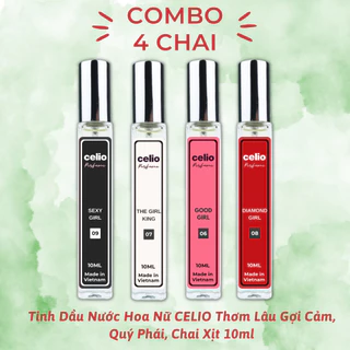 (Combo 1 Nước Hoa + 1 Xịt Miệng) Học Sinh Sinh Viên Cá Tính Nồng Nàn Thơm Lâu Dạng Xịt Tiện Lợi Dung Tích 10ml 20ml