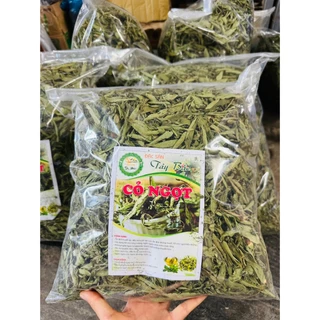 1kg Cỏ Ngọt Sấy Khô Hảo Hạng Nguyên Lá, Xanh Đẹp, Trà Cỏ Ngọt Thanh Nhiệt, Pha Chế, Nấu Nước