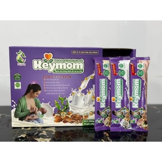 Sữa Hạt Dinh Dưỡng KEYMOM Từ 39 Loại Hạt Cao Cấp Dành Cho Mẹ Sau Sinh (hộp 500gr X 25 Gói)