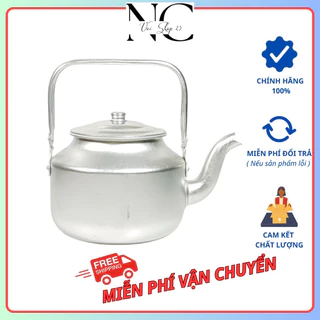 Ấm nhôm đun nước đủ size (1.5L - 3L - 5L) nhôm nguyên chất Hải Phòng