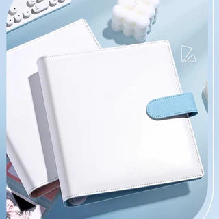 [CÓ SẴN] BINDER A5 WIDE 6CÒNG O HÃNG SINGBA BÌA DA PU NÚT NAM CHÂM LƯU TRỮ ẢNH - Cáo nuôi rái cá