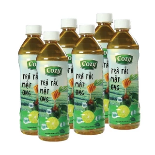 Trà Hoa Quả Cozy - Lốc 06 Chai 455 ml