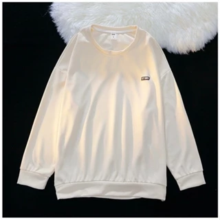 Áo Sweater Nam Nữ APT Unisex Áo Sweater Tay Dài Form Rộng Chất Tổ Ong Thêu Logo Trước Ngực Phong Cách Ulzzang