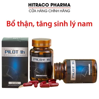 Viên uống thảo dược Pilot 1h giúp bổ thận, tráng dương, tăng cường sinh lực, sinh lý nam - Chai 30 viên