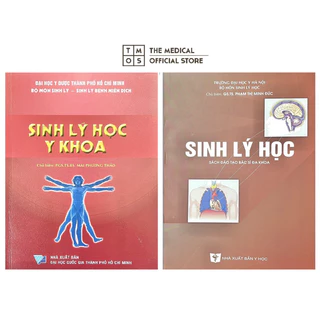 Sách - Combo Sinh Lý Học Y Khoa và Sinh Lý Học ĐH Y Hà Nội Tmos