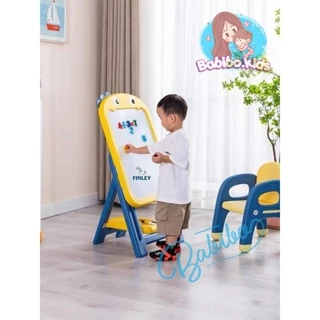 Bảng vẽ nam châm 2 mặt cao cấp cho bé Babibo kids