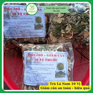 Trà Lá Nam 10 Vị Giảm Mỡ Bụng, Giảm Cân, Detox, Thanh lọc cơ thể An toàn Hiệu Quả sau 2 tháng Giá tốt