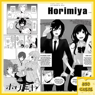 Siêu rẻ combo 100 giấy dán tường anime CHUYỆN CỦA HORI VÀ MIYAMURA manga wall có keo mặt sau