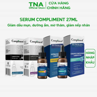 Serum dưỡng da Compliment No problem 27ml giúp cấp ẩm, trắng da, giảm dầu mụn, nếp nhăn