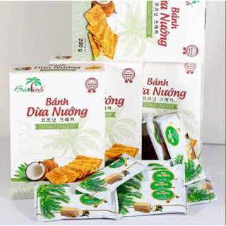 [HCM]Combo 4 Hộp 250g-Bánh dừa nướng Bảo Linh, Đặc sản Quảng Nam- Giòn giòn, thơm thơm, béo béo-Quà tặng là số 1