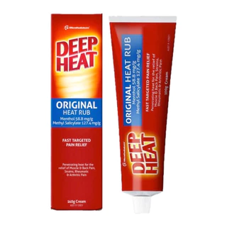 Deep Heat Original Heat Rub Kem Xoa Bóp Giảm Đau 100gr