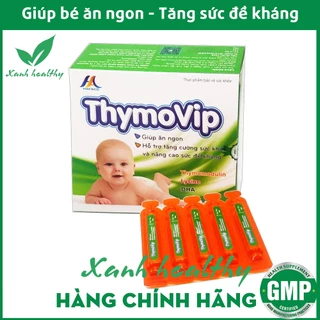 Siro tăng đề kháng cho bé Thymovip - bổ sung kẽm, thymomodulin và các vitamin giúp tiêu hóa khỏe, ăn ngon