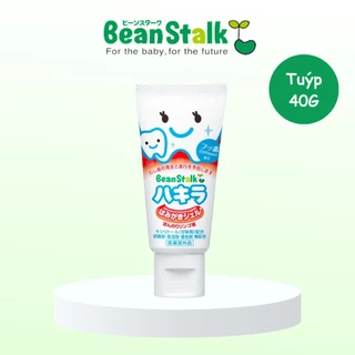 Kem Đánh Răng Cho Bé Beanstalk Hương Táo Nhật Bản (40g)