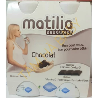Sữa bầu pha sẵn Matilia vỉ (4 hộp x 200ml )
