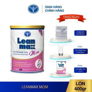 01 lon sữa Leanmax Mom 400g - Dinh dưỡng cho phụ nữ mang thai và sau sinh