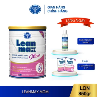 Lon sữa Leanmax Mom 850g - Sữa cho bà bầu và sau sinh