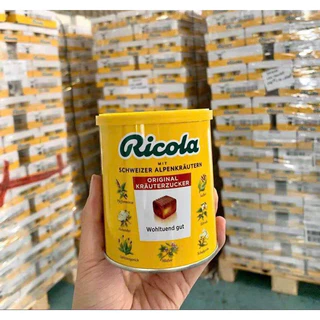 [2026]Kẹo ngậm ho Ricola hộp 250g hàng Đức