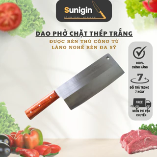 Dao chặt vuông bản to Đa Sỹ, dao phở nhà bếp chuyên dụng Sunigin