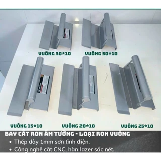 Bay cắt ron chỉ âm tường VUÔNG- TRÒN các loại