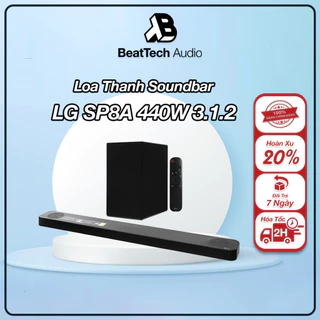 [Mã 159ELHA80K giảm 8% đơn 400K] [FREESHIP TOÀN QUỐC]Loa thanh Soundbar LG 3.1.2 SP8A 440W Chính hãng