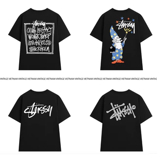 Áo Thun St .ussy Nhiều Mẫu Tổng Hợp Hottrend 2023 - Áo Phông Stussy Form Unisex 100% Cotton