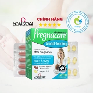 Vitamin bú (84v) giúp lợi sữa và tăng cường đề kháng cho phụ nữ sau sinh Pregnacare Breast-feeding, UK