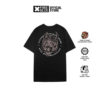 ÁO THUN Local brand OVERSIZE TIGER VIKING-FIVEX-chính hãng UNISEX