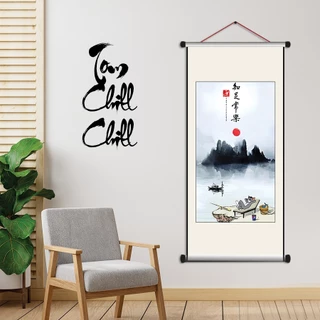 Tranh Vô Tri Chế Hài, Tranh treo Tường Tôm Công Báo, Mãnh Hổ Hạ Sơn, Long Tranh Hổ Đấu | Mod Decor