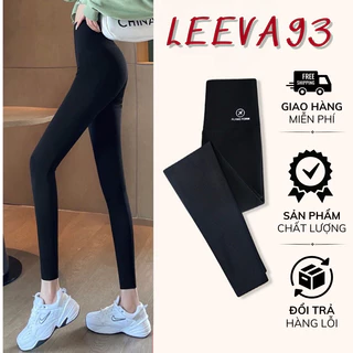 Quần Legging cạp cao định hình nâng mông xuất Hàn