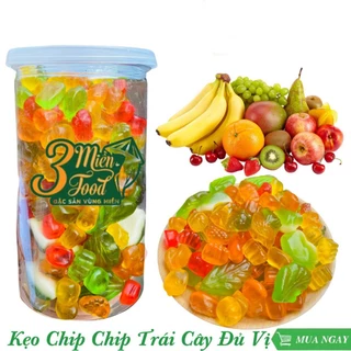 500Gr Kẹo Dẻo ChipChip Trái Cây Thơm Ngon (Tiệm Nhà Phượng)