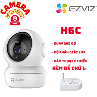 Camera Wifi Ezviz H6C pro 2MP,  bản nẩng câp từ C6N, đêm có màu, Xoay 360 độ, theo dõi thông minh