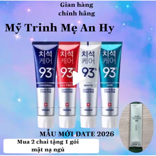 Kem Đánh Răng Median Hàn Quốc 120gr mua 2 tuýp tặng 1 mặt nạ