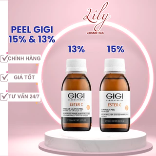 [Peel GiGi] Peel làm sáng và căng bóng da GiGi Ester C Mandelic 15% / Mandelic 13% & Salicylic 2%